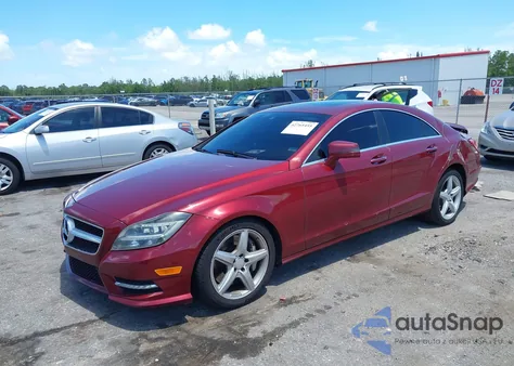 2012 Mercedes-Benz Cls 550 4Matic z USA, uszkodzony, nr VIN WDDLJ9BB9CA049991